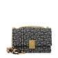 Balmain Black Fabric Crossbody Bag