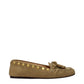 Isabel Marant Brown Leather Slip-On Loafers