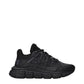 Versace Black Fabric Athletic Sneakers