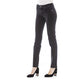 Schwarze Baumwolljeans für Damen