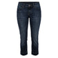 Jacob Cohen Blue Cotton Women Jeans