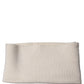 Dolce & Gabbana Men White Polyester Knitted Neck Warmer Scarf