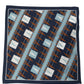 Dolce & Gabbana Navy Blue Abstract Square Pocket Foulard Scarf