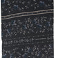 Dolce & Gabbana Blue Floral Silk Fringed Neck Shaw Scarf
