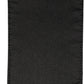 Dolce & Gabbana Black Satin Silk Skinny Fringed Shawl Scarf