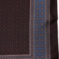 Dolce & Gabbana Maroon Geometric Handkerchief Pocket Scarf