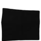 Dolce & Gabbana Men Black Cashmere Knitted Neck Warmer Scarf