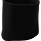 Dolce & Gabbana Men Black Cashmere Knitted Neck Warmer Scarf