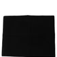 Dolce & Gabbana Black Cashmere Logo Plaque Neck Warmer Scarf