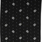 Dolce & Gabbana Black Silk DG Logo Men Fringed Shawl Scarf