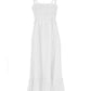 Yes Zee White Linen Casual Dress