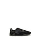 PINKO Black Suede Leather Athletic Sneakers