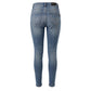 Philipp Plein Blue Cotton Women Jean