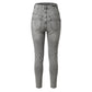 Philipp Plein Grey Cotton Women Pants