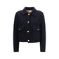 Thom Browne Blue Wool Oves Aries Full-Length Jacket