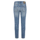 Philipp Plein Blue Cotton Women Jeans