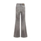 Jacob Cohen Gray Cotton Flared Jeans