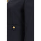 Thom Browne Blue Wool Oves Aries Biker Jacket