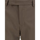 PT Torino Brown Wool Oves Aries Dress Pants