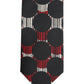 Dolce & Gabbana Multicolor Cotton Geometric Adjustable Tied Necktie Tie