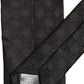 Dolce & Gabbana Black Polka Dot Jacquard Silk Adjustable Tied Necktie Tie