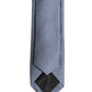 Dolce & Gabbana Men Light Blue Textured Silk Adjustable Tied Necktie Tie