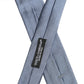 Dolce & Gabbana Men Light Blue Textured Silk Adjustable Tied Necktie Tie