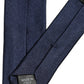 Dolce & Gabbana Men Dark Blue Textured Silk Adjustable Tied Necktie Tie