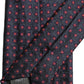 Dolce & Gabbana Men Dark Blue Geometric Silk Adjustable Tied Necktie Tie