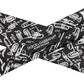 Dolce & Gabbana Black Musical Instrument Silk Adjustable Tied Necktie Tie