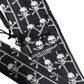 Dolce & Gabbana Men Black Silk Skull Fantasy Adjustable Tied Necktie Tie