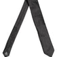 Dolce & Gabbana Men Black Polka Dot Silk Adjustable Tied Necktie Tie