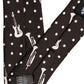 Dolce & Gabbana Black Musical Instrument Silk Adjustable Tied Necktie Tie