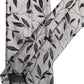 Dolce & Gabbana Men Gray Silk Leaf Pattern Adjustable Tied Necktie Tie