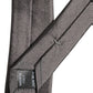 Dolce & Gabbana Black Woven 100% Silk Adjustable Necktie Accessory Tie
