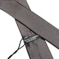 Dolce & Gabbana Black Woven 100% Silk Adjustable Necktie Accessory Tie
