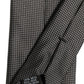 Dolce & Gabbana Black Silk Micro Polka Dot Adjustable Tied Necktie Tie