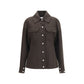 Max Mara Brown Wool Oves Aries Full-Length Jacket