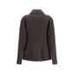 Max Mara Brown Wool Oves Aries Full-Length Jacket
