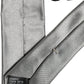 Dolce & Gabbana Gray Satin 100% Silk Adjustable Tied Men Necktie Tie