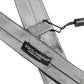 Dolce & Gabbana Gray Satin 100% Silk Adjustable Tied Men Necktie Tie