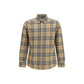 Burberry Beige Cotton Pattern Shirt