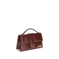 Jacquemus Bordeaux Calf Leather Bos Taurus Handbag