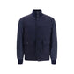 Moncler Blue Wool Oves Aries Sportswear