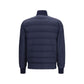 Moncler Blue Wool Oves Aries Sportswear