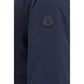 Moncler Blue Wool Oves Aries Sportswear