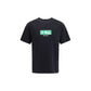 Palm Angels Black Cotton T-Shirt