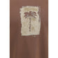 Palm Angels Brown Cotton T-Shirt