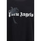 Palm Angels Black Cotton T-Shirt