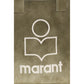 Isabel Marant Bicolor Cotton Shoulder Bag